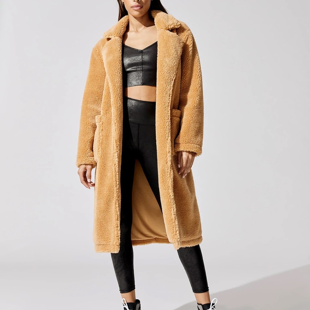 Carbon38 Teddy Trench Coat S